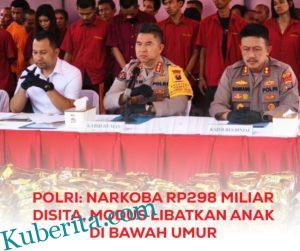 Polres Binjai Mengungkap 429 Kasus Narkoba